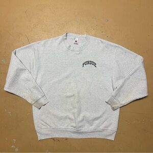 Vintage Fruit Of The Loom Purdue University XL